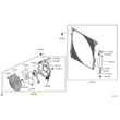 Kép 5/5 - 7812A359 Mitsubishi L200 Klíma Ventilátor 2015-2021-4