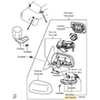 Kép 4/4 - 8351A030 Mitsubishi Pajero Visszapillantó Tükör Irányjelző Lámpatest