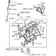 Kép 4/4 - MD373734 Mitsubishi Lancer Olaj Nívópálca Tömítéssel 1.6L 2000-2013-3
