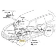 Kép 4/4 - 89543-60010 Toyota Land Cruiser ABS Jeladó Bal Első FZJ HDJ UZJ 1998-2007