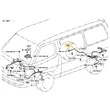 Kép 3/3 - 89545-35020 Toyota Hiace ABS Jeladó Jobb Hátsó LH RZH TRH 1998-2004