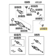 Kép 2/2 - 90311-47012 Toyota Hilux Differenciálmű Féltengely Kihajtás Szimering