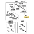 Kép 2/2 - 90311-47013 Toyota Hilux Differenciálmű Féltengely Kihajtás Szimering