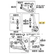 Kép 4/4 - 43201-35080 Toyota Land Cruiser Csonkállvány KDJ KZJ LJ RZJ VZJ Jobb 1996-2008-3