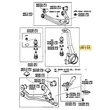 Kép 3/3 - 43202-35080 Toyota Land Cruiser Csonkállvány Bal KDJ KZJ LJ RZJ VZJ 1996-2008-2