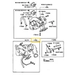 Kép 4/5 - 17201-54060 Toyota Hiace Turbófeltöltő CT20 66 KW/90 LE 2.4TD 1997