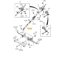 8973163411 Isuzu D-Max Kormánykardán Csukló