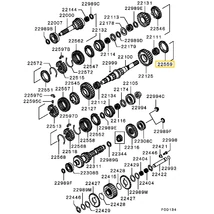 ME581034 Mitsubishi L200 Szinkrongyűrű K74T Hátramenet Fokozat 1996-2007