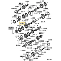 ME581681 MitsubishiPajero Szinkron Kapcsoló Gyűrű 1. Fokozat 1990-2011