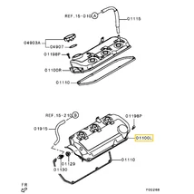 1035A983 Mitsubishi Pajero Szelepfedél 3.0L 3.5L BAL 2009-2021