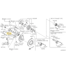 40588-88G00 Nissan Navara Tengelycsonk Féltengely Tűgörgős Csapágy D22 1998-2012