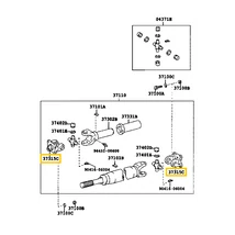 37315-35040 Toyota Hilux Talpas Kardánvilla 1983-2006