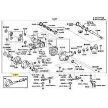 41039-71020 Toyota Hilux Első Differenciálmű Bolygókerék Napkerék Szett 2004-2015