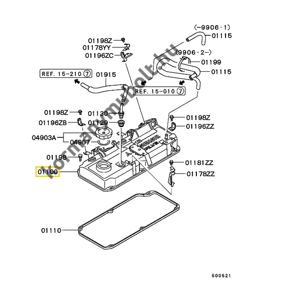 MD365793 Mitsubishi Pajero Pinin Szelepdekni 1.8GDI 2.0GDI 1998-2005
