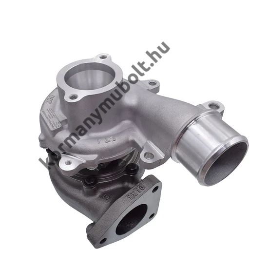 Turbinaház kipufogógáz beáramló oldal: 3 furatos