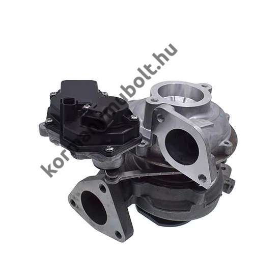 Turbinaház kipufogógáz beáramló oldal: 3 furatos - Kompresszorház nyomó oldal: 2 furatos