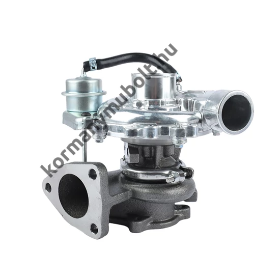Turbinaház kipufogógáz beáramló oldal: 3 furatos - Kompresszorház szívó oldal: Bilincses