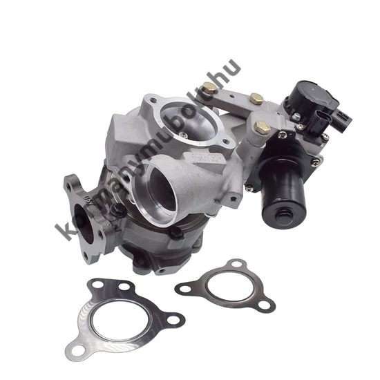 Turbinaház kipufogógáz beáramló oldal: 3 furatos